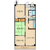 パルクウエスト 203 ｜ 兵庫県尼崎市尾浜町２丁目（賃貸マンション3LDK・2階・58.32㎡） その2