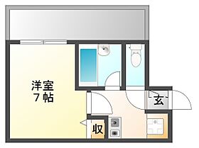 サウザンド塚口 511 ｜ 兵庫県尼崎市塚口町１丁目（賃貸マンション1K・5階・22.00㎡） その2