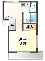 カサクレモナ西館 1203 ｜ 兵庫県尼崎市南塚口町２丁目（賃貸マンション1K・2階・26.18㎡） その2