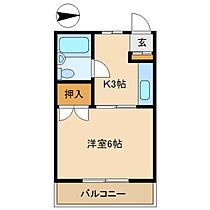 ハイツ加賀 303 ｜ 兵庫県尼崎市富松町３丁目（賃貸マンション1K・3階・19.44㎡） その2