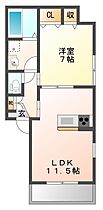 Ａｒｉａ次屋  ｜ 兵庫県尼崎市次屋２丁目（賃貸アパート1LDK・1階・44.30㎡） その2