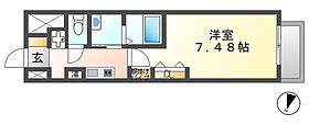 B-RISE昭和通 502 ｜ 兵庫県尼崎市昭和通８丁目（賃貸マンション1K・5階・23.10㎡） その2