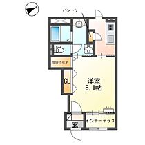 プランドール武庫  ｜ 兵庫県尼崎市常吉１丁目（賃貸アパート1K・1階・33.86㎡） その2