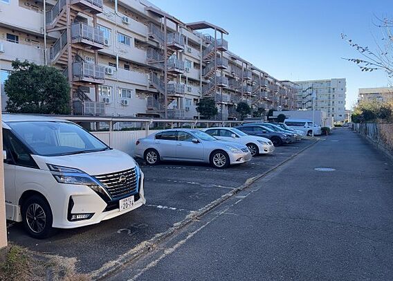 マンションの駐...