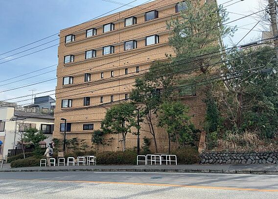 道幅が広い場所...