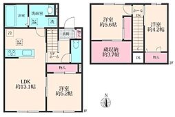 KAMULA 南 1階3LDKの間取り