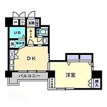 ドリームスクェアーかやまち 303 ｜ 愛媛県松山市萱町1丁目（賃貸マンション1DK・3階・37.03㎡） その2