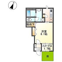 ケンデ 102 ｜ 愛媛県松山市小栗3丁目（賃貸アパート1K・1階・33.86㎡） その2