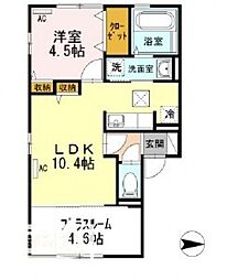 間取図画像 1SLDK