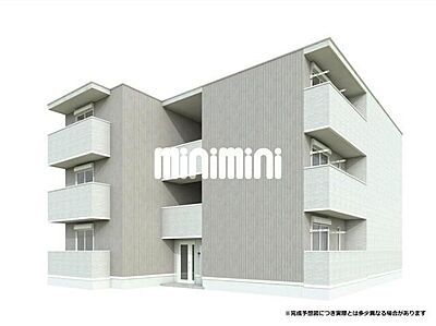 外観：※完成予想図につき実際とは多少異なる場合があります