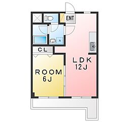 エクセレンス洋光台 1LDKの間取図画像