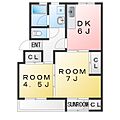 第2和同マンション4階7.8万円