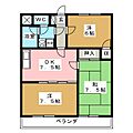 プリベールカデット十日市場3階9.3万円
