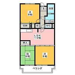 間取図画像 3LDK
