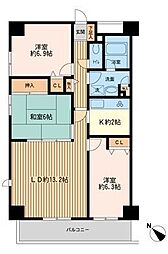 ガーデンシティ金沢文庫 3LDKの間取図画像