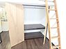 収納：布団も入る収納です。