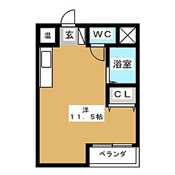間取図画像 ワンルーム