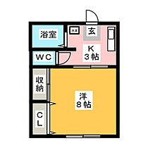 コーポエレトピア  ｜ 栃木県宇都宮市宝木本町（賃貸アパート1K・1階・27.40㎡） その2