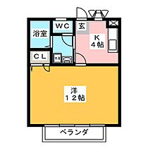 コーポ南木6  ｜ 栃木県宇都宮市御幸ケ原町154-4（賃貸アパート1K・2階・34.02㎡） その2