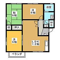 マロニエタウン錦Ｂ棟  ｜ 栃木県宇都宮市錦２丁目（賃貸アパート3LDK・2階・59.02㎡） その2