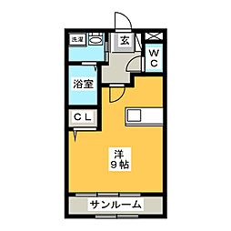 間取図画像 ワンルーム
