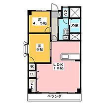 メゾン千秀  ｜ 栃木県宇都宮市宿郷２丁目（賃貸マンション2LDK・4階・65.31㎡） その2