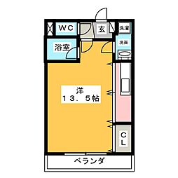 間取図画像 ワンルーム
