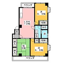 カステーロ  ｜ 群馬県前橋市六供町（賃貸マンション3LDK・1階・67.33㎡） その2