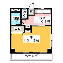 阿部マンション  ｜ 群馬県前橋市住吉町１丁目（賃貸マンション1DK・4階・29.85㎡） その2