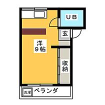 ジュネス青柳  ｜ 群馬県前橋市青柳町（賃貸アパート1R・2階・20.66㎡） その2