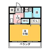 エターナル  ｜ 群馬県前橋市天川大島町（賃貸マンション1K・2階・26.73㎡） その2