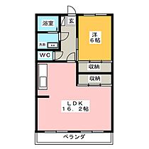 サンシャイン小相木  ｜ 群馬県前橋市小相木町（賃貸マンション1LDK・2階・48.55㎡） その2