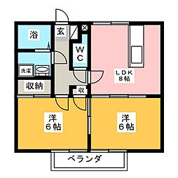 🉐敷金礼金0円！🉐ラベンダーII