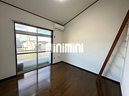 アリス箱田 2階1Kのリビング/ダイニング