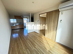 都木ハイツD 2階1LDKのリビング/ダイニング