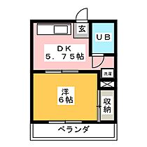 鶴見町パークハイツ  ｜ 群馬県高崎市鶴見町（賃貸マンション1DK・2階・24.30㎡） その2