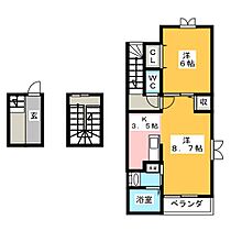 アンジュ　Ｙ．Ｍ  ｜ 群馬県高崎市上並榎町（賃貸アパート1LDK・3階・53.01㎡） その2