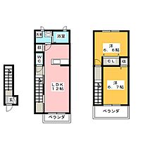 ロイヤルグレイス  ｜ 群馬県高崎市剣崎町（賃貸アパート2LDK・2階・62.87㎡） その2