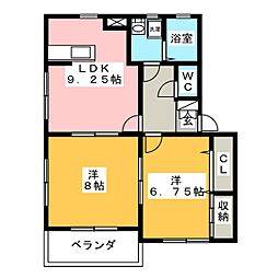 🉐敷金礼金0円！🉐ガイア足門B