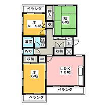 ビブレ高崎  ｜ 群馬県高崎市竜見町（賃貸マンション3LDK・2階・69.30㎡） その2