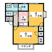 ピカデリーヒルズC  ｜ 群馬県伊勢崎市除ケ町（賃貸アパート2K・1階・43.14㎡） その2