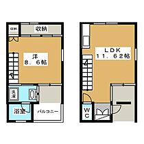 ｅ-ｔｏｗｎ（A・B）  ｜ 群馬県伊勢崎市田部井町１丁目（賃貸テラスハウス1LDK・1階・49.56㎡） その2