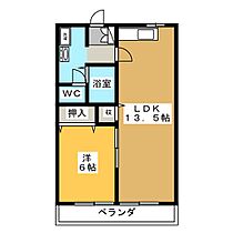 アムールハイツＢ  ｜ 群馬県佐波郡玉村町大字後箇（賃貸マンション1LDK・1階・46.00㎡） その2