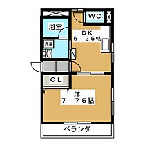 シャローム  ｜ 群馬県伊勢崎市若葉町（賃貸マンション1DK・2階・32.40㎡） その2