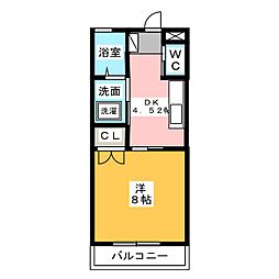 間取図画像 1DK