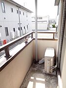 日当たりの良いベランダです