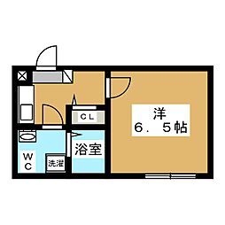 間取図画像 1K