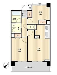 グラディート町田 1SLDKの間取図画像