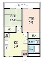 フジコーポ 302 ｜ 埼玉県三郷市大広戸（賃貸アパート2DK・3階・35.60㎡） その2