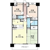 ステージアヴァンセ 207 ｜ 埼玉県三郷市三郷2丁目6-1（賃貸マンション3LDK・2階・65.33㎡） その2